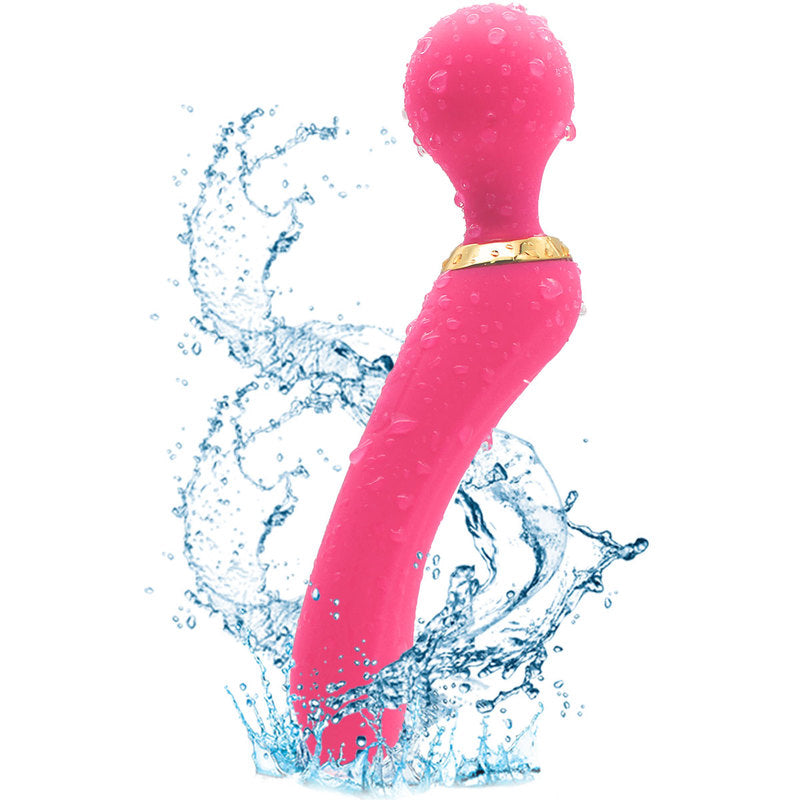 Personal Wand Vibrator with 3 Powerful Speeds 10 Vibration Modes for Men and Women Handheld Realistic Vibrator Adult Sex Toy for Full Body Massage Rechargeable Cordless