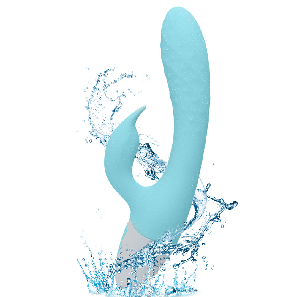 G Spot Rabbit Vibrator Adult Sex Toys with Bunny Ears for Clitoris Stimulation,Waterproof Personal Dildo Vibrator Clit Stimulator 10 Vibration Modes Quiet Dual Motor for Women Rechargeable