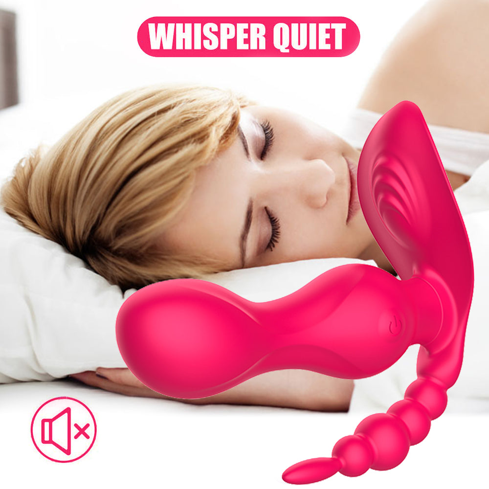 Female G Spot Vibrator Prostate Massager with 8 Vibration Modes Prostate Stimulator P-spot Testicles Perineum Stimulation Wireless Remote Anal Sex Toy