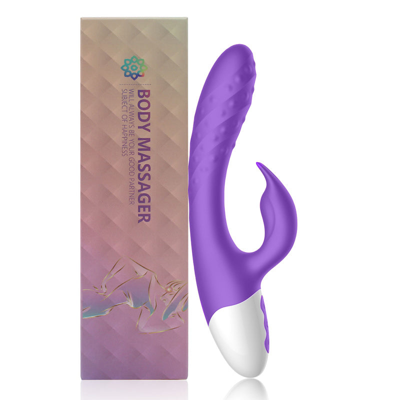 G Spot Rabbit Vibrator Adult Sex Toys with Bunny Ears for Clitoris Stimulation,Waterproof Personal Dildo Vibrator Clit Stimulator 10 Vibration Modes Quiet Dual Motor for Women Rechargeable