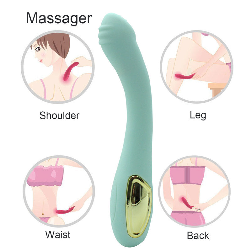 Waterproof Vibrator G Spot Vibrator for Women with 10 Strong Vibration Modes Rechargeable Personal Vibrator for Effortless Insertion Ideal Female Sex Toy for Beginners Couples