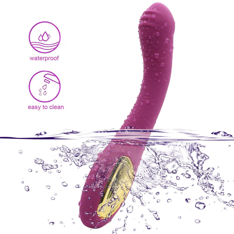 Waterproof Vibrator G Spot Vibrator for Women with 10 Strong Vibration Modes Rechargeable Personal Vibrator for Effortless Insertion Ideal Female Sex Toy for Beginners Couples