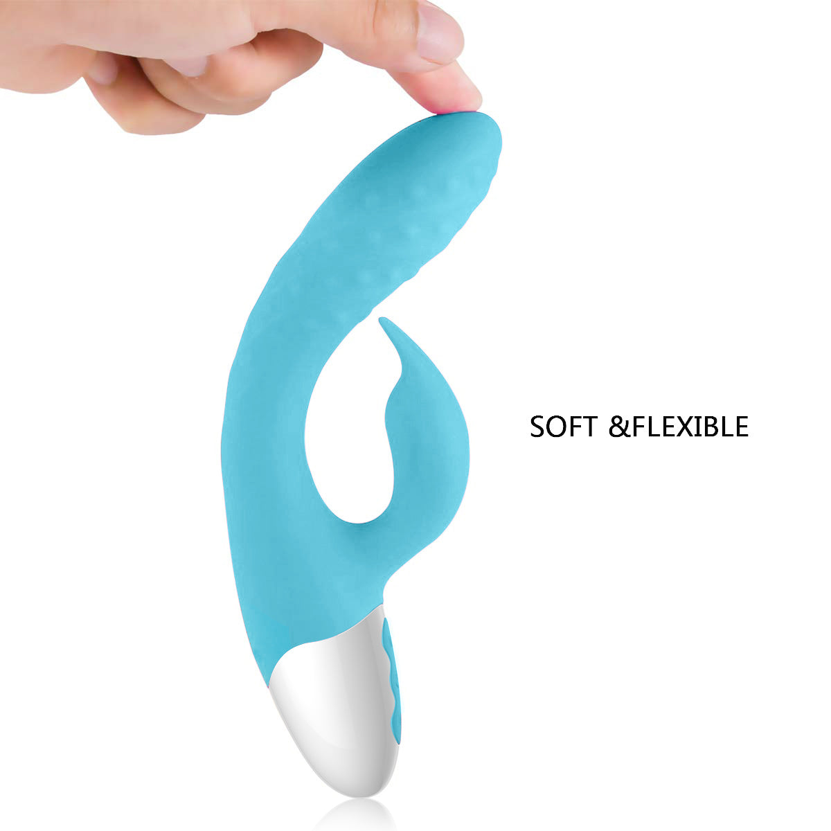 G Spot Rabbit Vibrator Adult Sex Toys with Bunny Ears for Clitoris Stimulation,Waterproof Personal Dildo Vibrator Clit Stimulator 10 Vibration Modes Quiet Dual Motor for Women Rechargeable