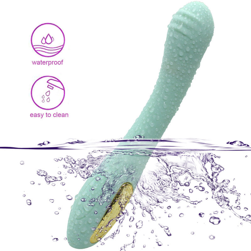 Waterproof Vibrator G Spot Vibrator for Women with 10 Strong Vibration Modes Rechargeable Personal Vibrator for Effortless Insertion Ideal Female Sex Toy for Beginners Couples