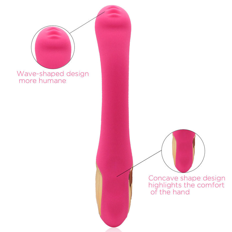 Waterproof Vibrator G Spot Vibrator for Women with 10 Strong Vibration Modes Rechargeable Personal Vibrator for Effortless Insertion Ideal Female Sex Toy for Beginners Couples