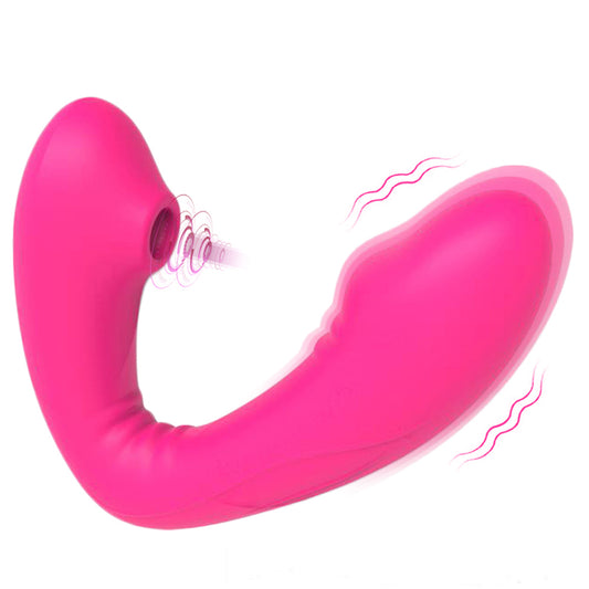 Waterproof G Spot Vibrator with Quiet Dual Motors Clitoris Stimulator Couples Vibrator Toy with Magnetic USB Rechargeable for Couple or Solo Play