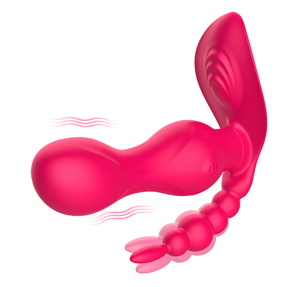 Female G Spot Vibrator Prostate Massager with 8 Vibration Modes Prostate Stimulator P-spot Testicles Perineum Stimulation Wireless Remote Anal Sex Toy