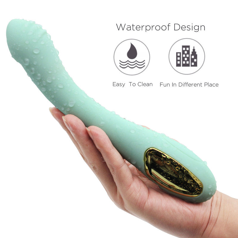 Waterproof Vibrator G Spot Vibrator for Women with 10 Strong Vibration Modes Rechargeable Personal Vibrator for Effortless Insertion Ideal Female Sex Toy for Beginners Couples