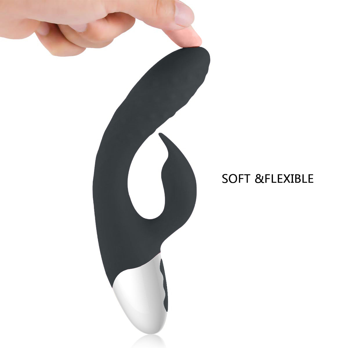 G Spot Rabbit Vibrator Adult Sex Toys with Bunny Ears for Clitoris Stimulation,Waterproof Personal Dildo Vibrator Clit Stimulator 10 Vibration Modes Quiet Dual Motor for Women Rechargeable