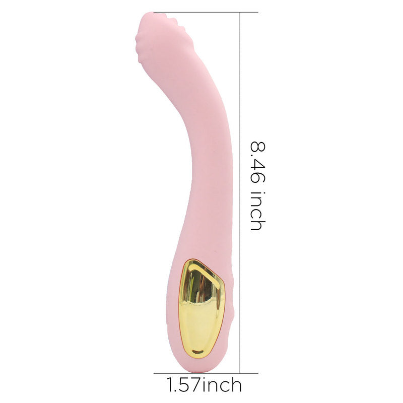 Waterproof Vibrator G Spot Vibrator for Women with 10 Strong Vibration Modes Rechargeable Personal Vibrator for Effortless Insertion Ideal Female Sex Toy for Beginners Couples