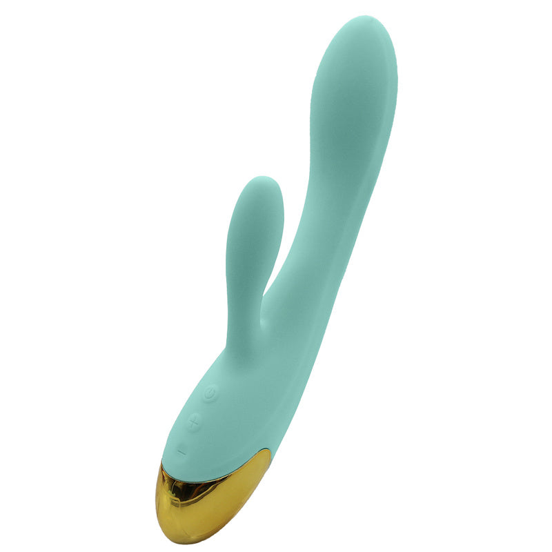 Rechargeable G Spot Rabbit Vibrator Adult Sex Toys Waterproof Personal Dildo Vibrator Clit Stimulator 10 Vibration Modes Quiet Dual Motor for Women