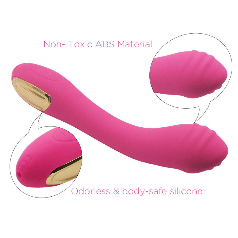 Waterproof Vibrator G Spot Vibrator for Women with 10 Strong Vibration Modes Rechargeable Personal Vibrator for Effortless Insertion Ideal Female Sex Toy for Beginners Couples